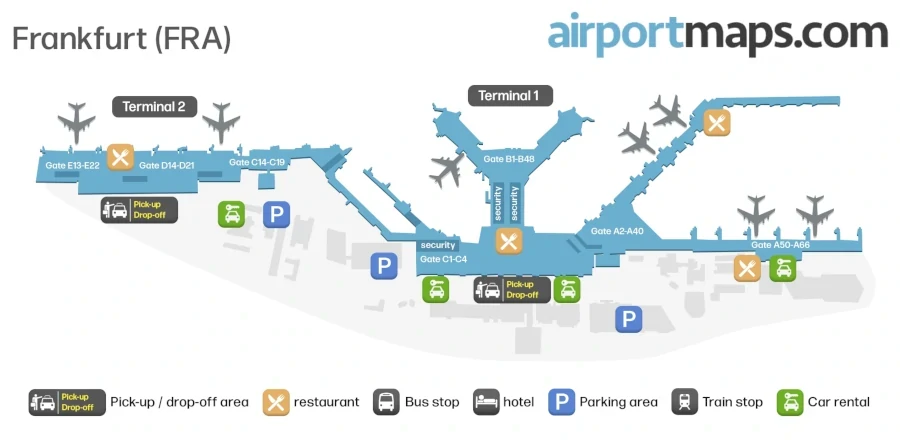 Services games Frankfurt Airport